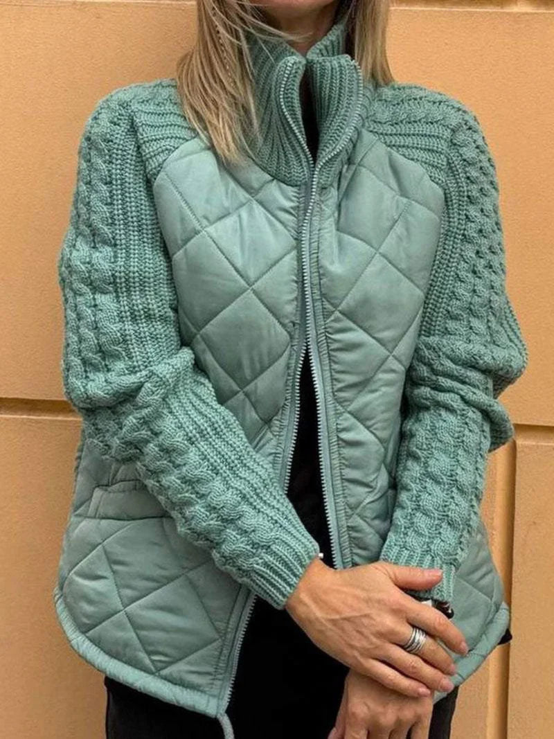 Cardigan en maille confortable d'automne