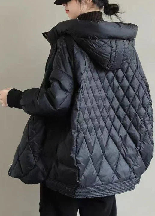 Veste Matelassée Légère à Capuche pour Femmes