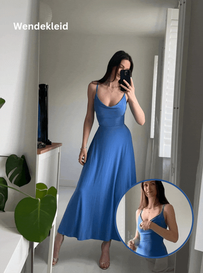 Wendbares 2-in-1 Elegantes Komfortkleid