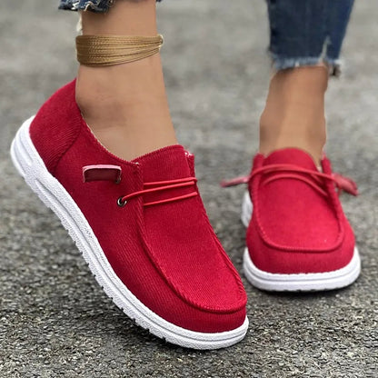 Chaussures à lacets décontractées pour femmes avec confort
