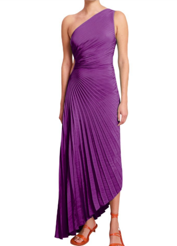 Robe Asymétrique Chic avec Découpe Latérale