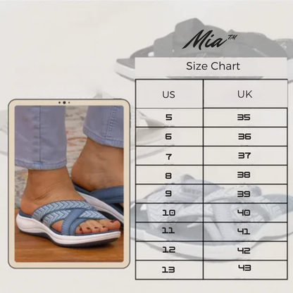 Sandales orthopédiques élégantes et respirantes pour femmes