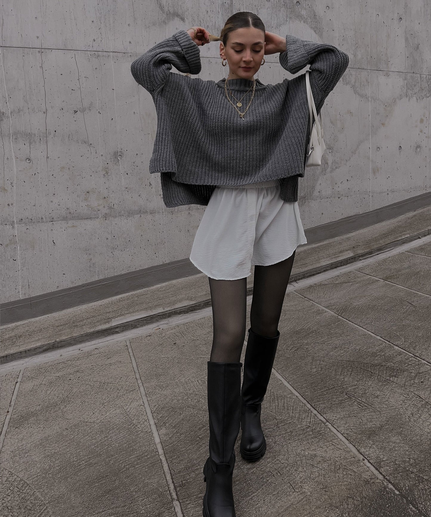 Jupe Blanche Élégante