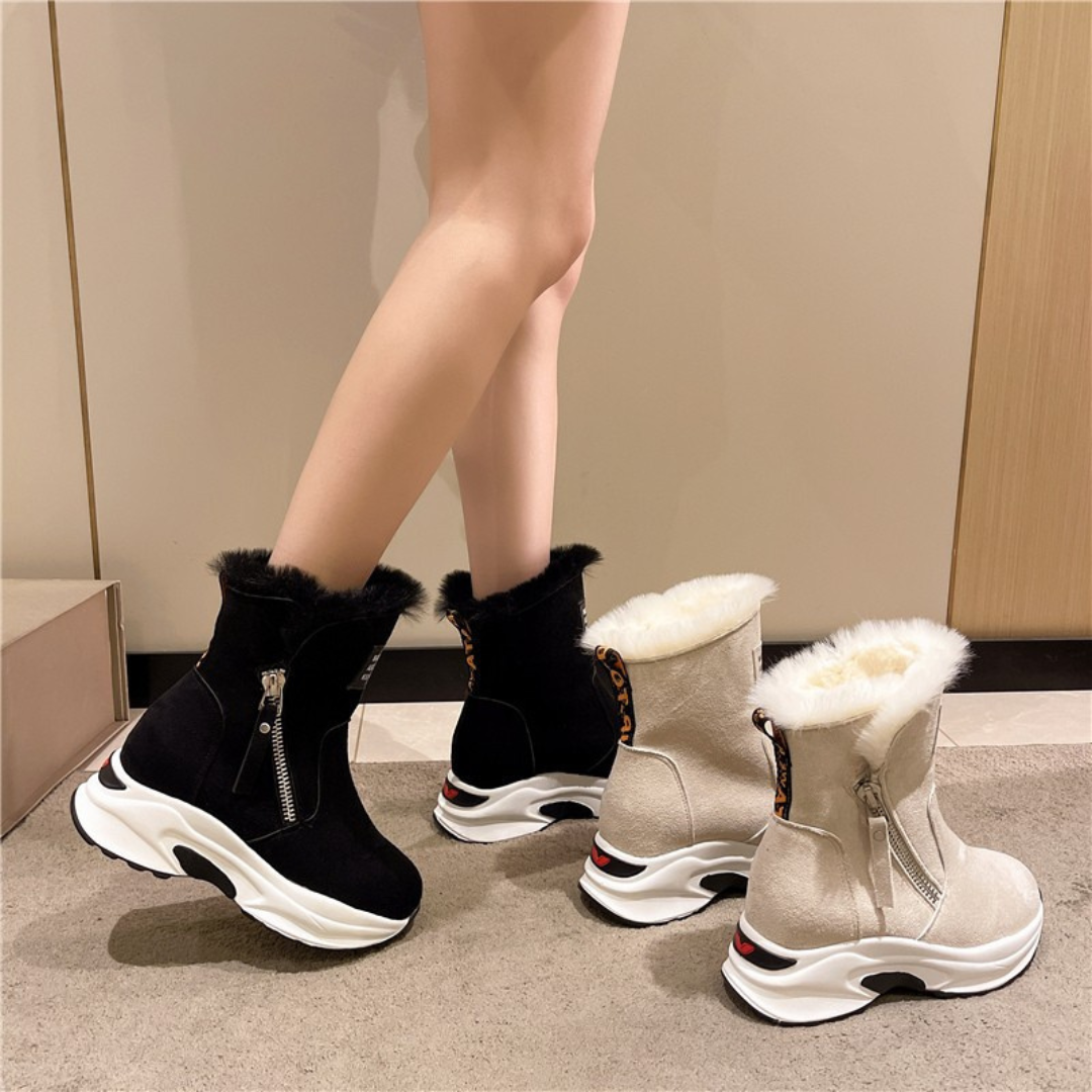 Bottes d'hiver sportives et confortables pour femmes
