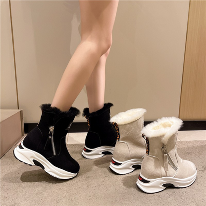 Bottes d'hiver sportives et confortables pour femmes
