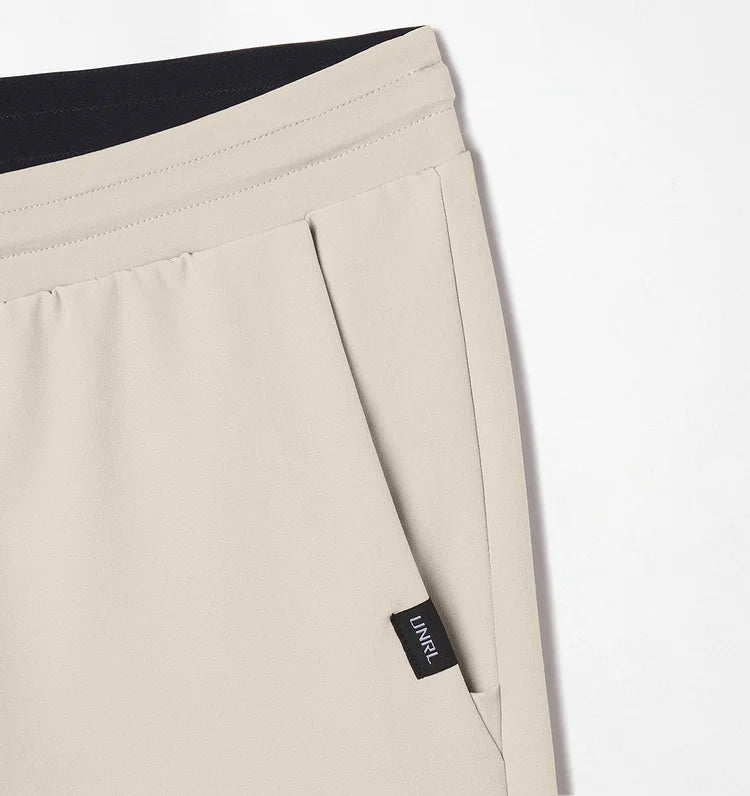 Pantalon ajusté extensible durable et premium hommes