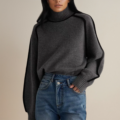 Pull élégant chic à la mode et confortable femmes