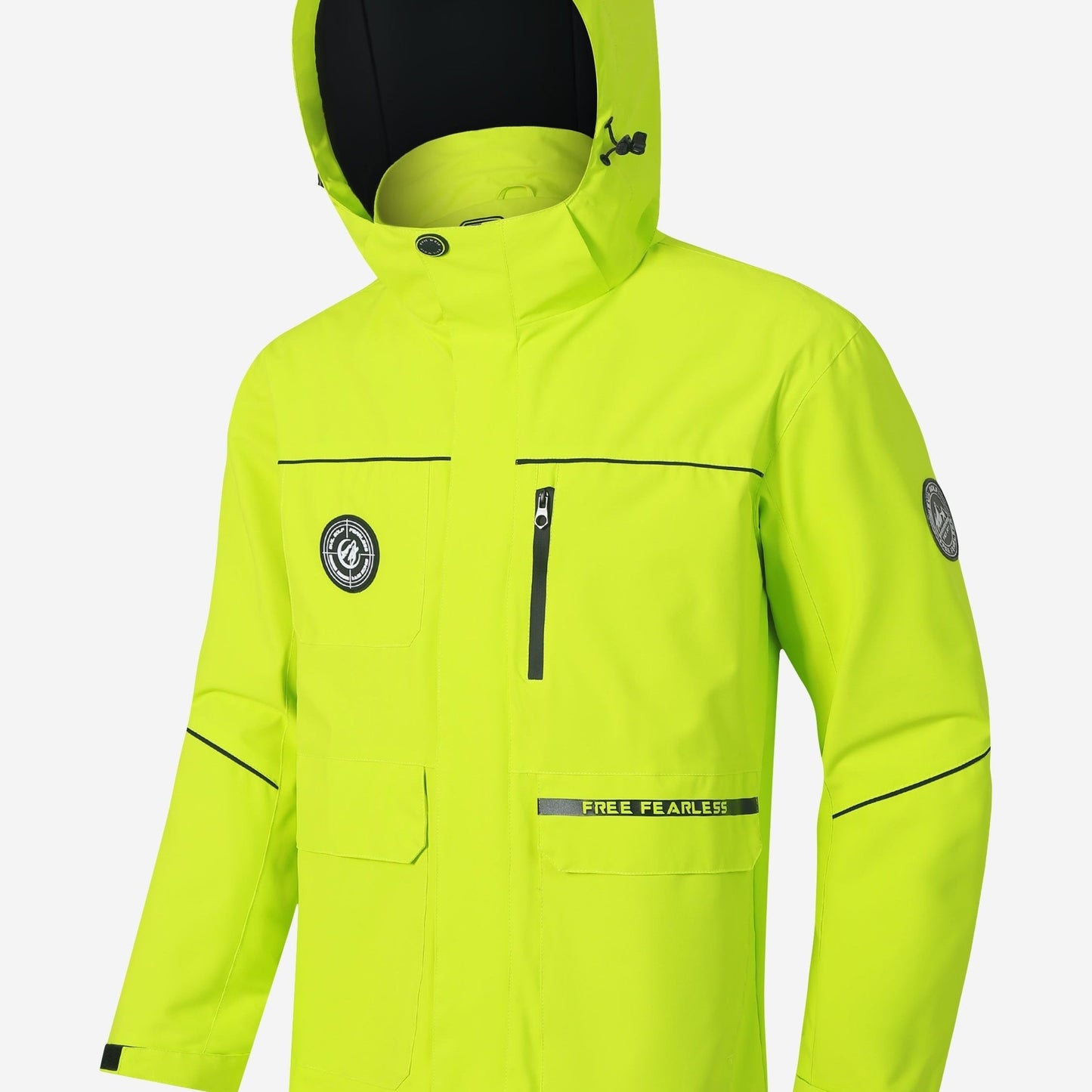 Veste Coupe Vent Imperméable Isolée Durable Hommes