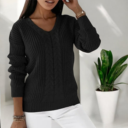 Pull tricoté scandinave confortable pour un style quotidien