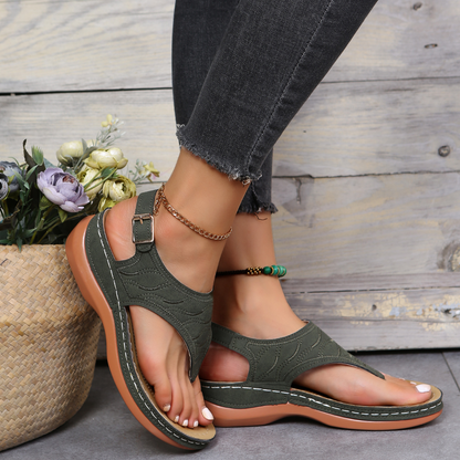 Sandales orthopédiques confortables pour un maintien tout au long de la journée