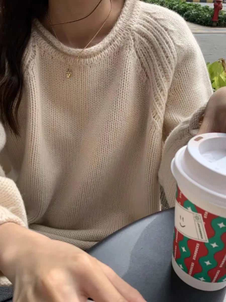 Pull en maille surdimensionné et confortable pour un style décontracté