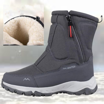 Bottes de Neige Mi Mollet en Maille pour Hommes