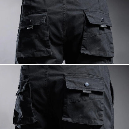 Pantalon Cargo Extensible Coupe Décontractée Hommes