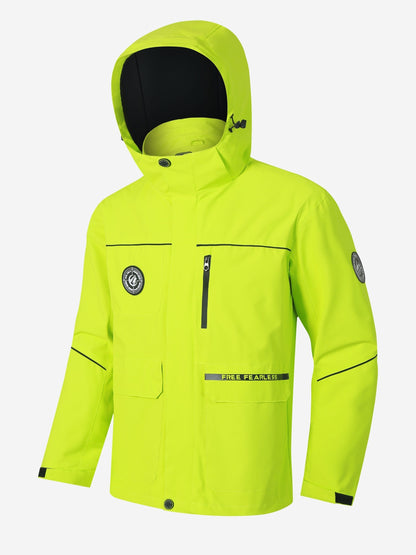 Veste Coupe Vent Imperméable Isolée Durable Hommes