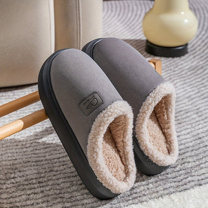 Chaussons Douillets Doublés en Fleece Unisexe