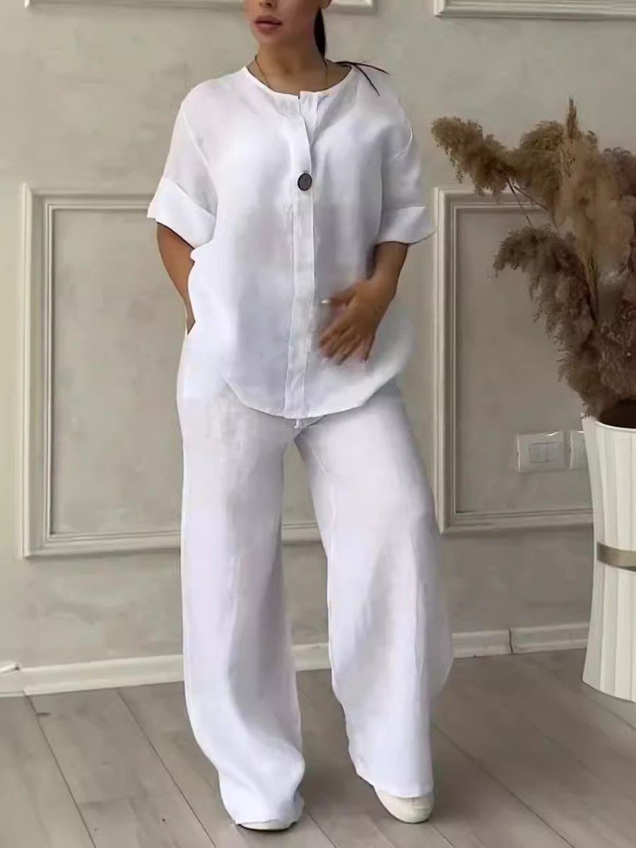 Chemise en tissu léger et respirant Natural Comfort