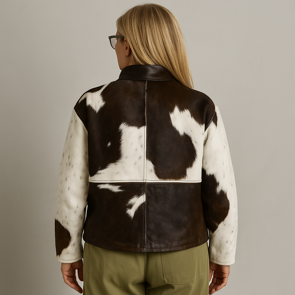 Veste légère chic à imprimé léopard