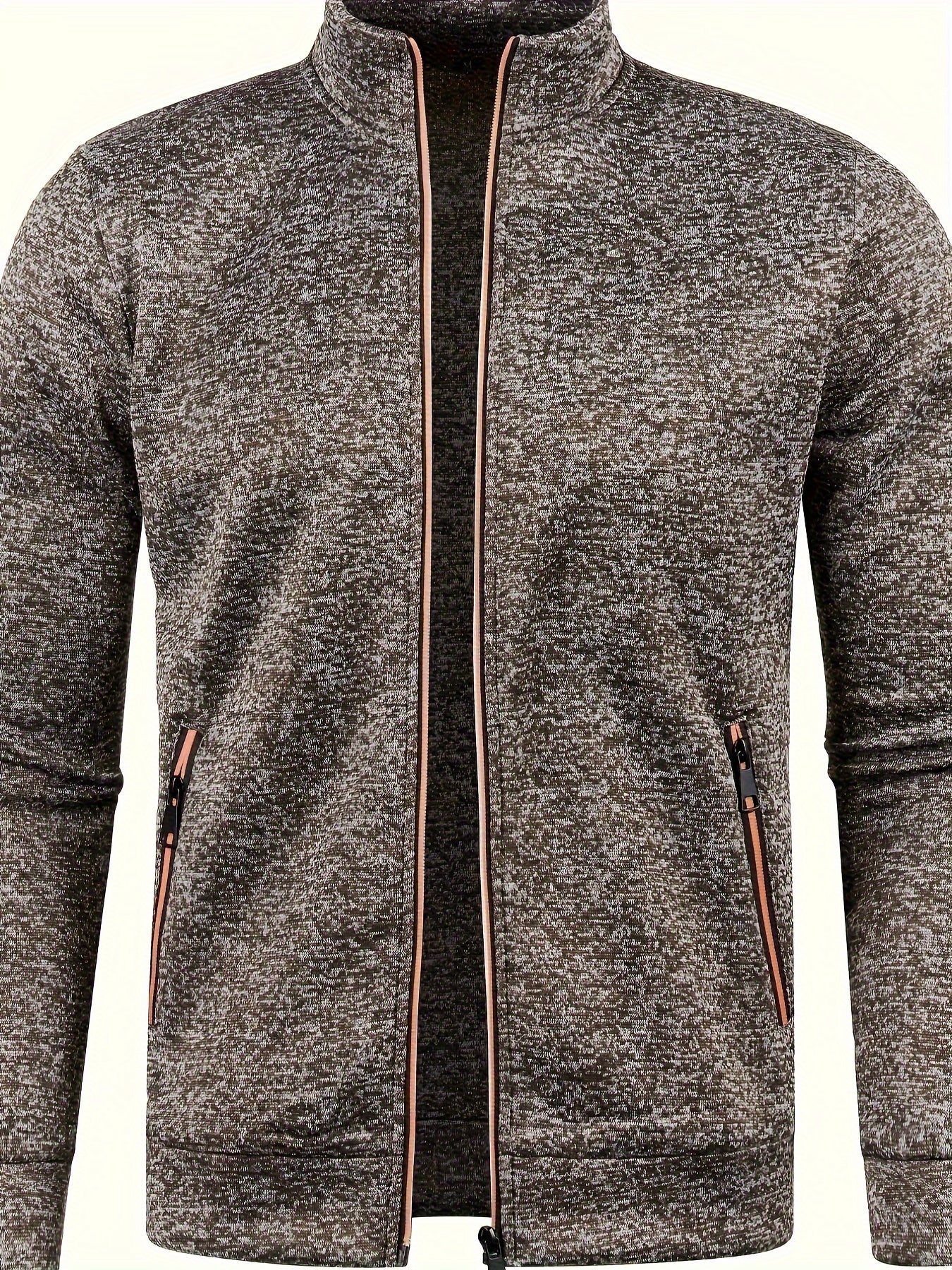 Cardigan stylé en tricot à fermeture intégrale hommes