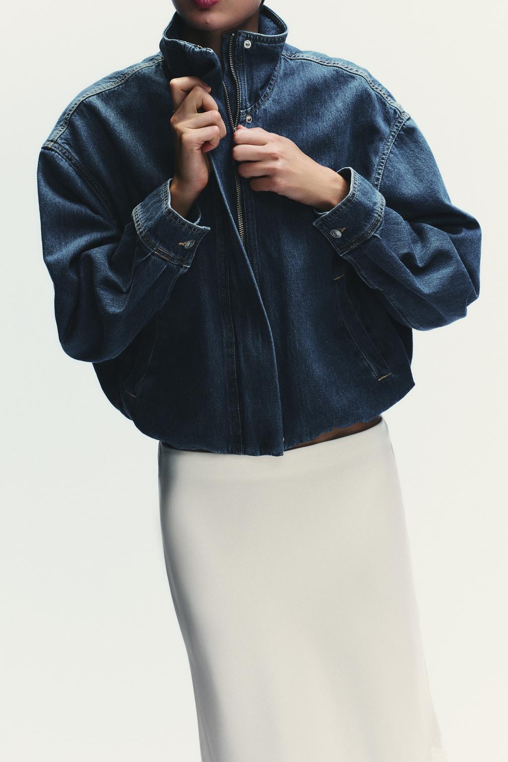 Veste en jean vintage classique inspirée