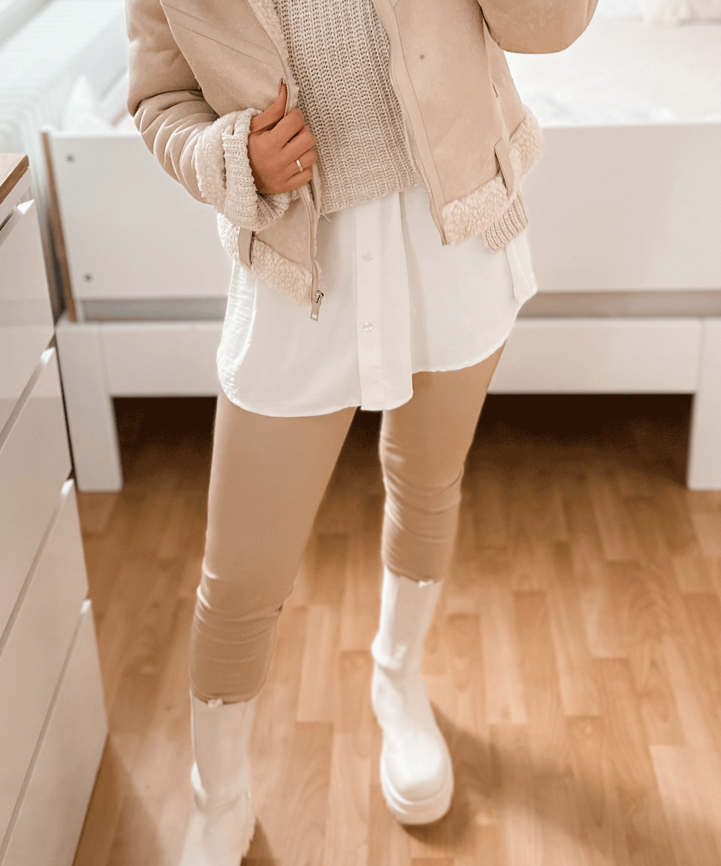 Jupe Blanche Élégante