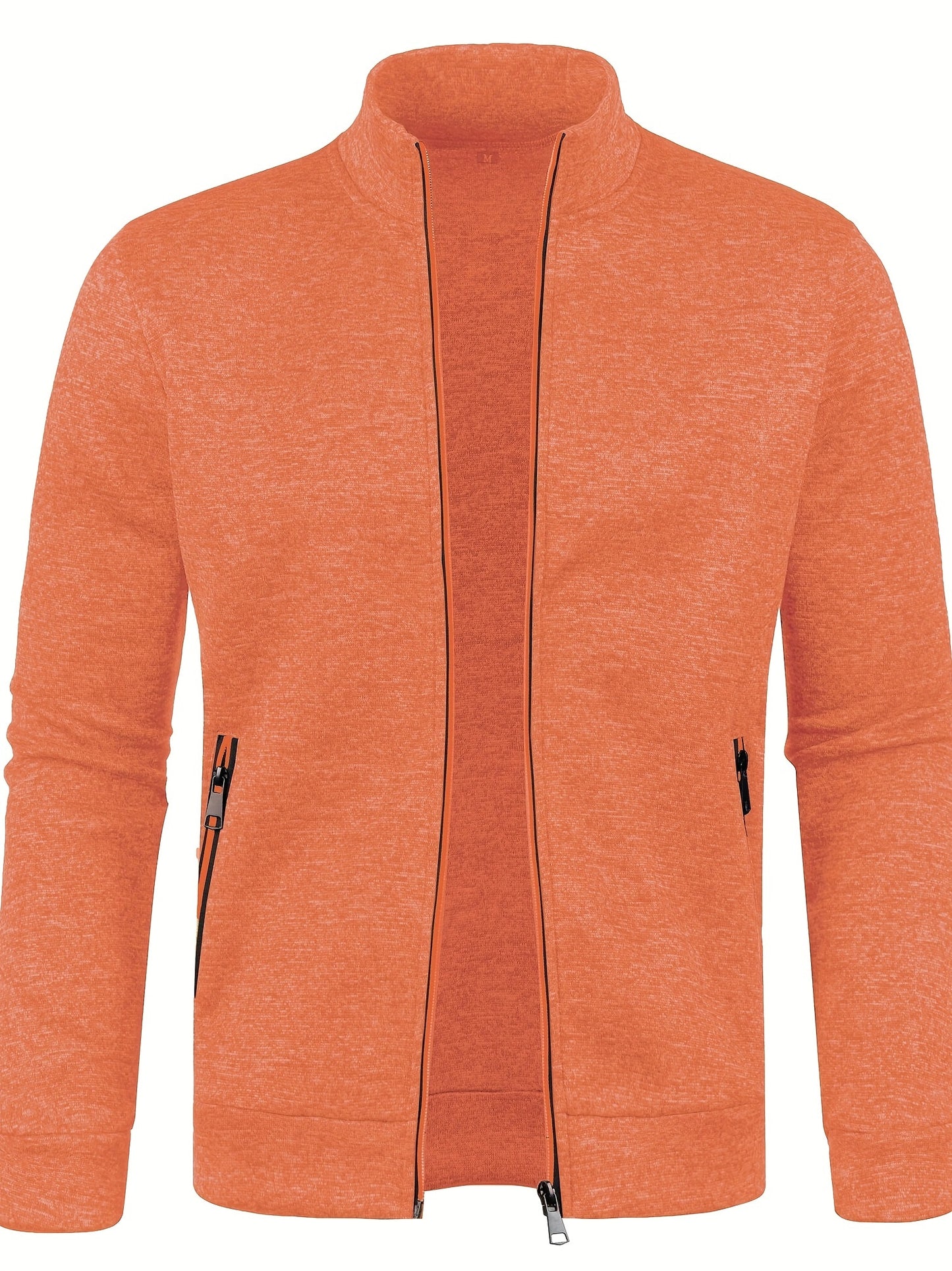 Cardigan stylé en tricot à fermeture intégrale hommes