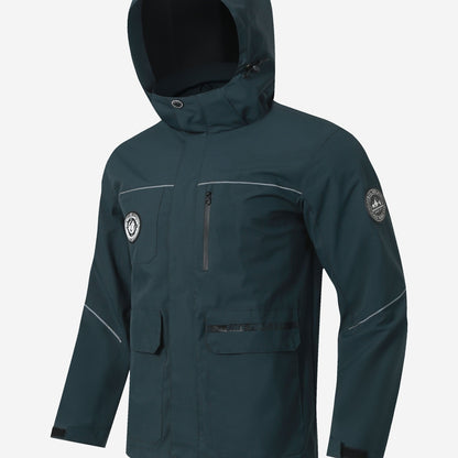 Veste Coupe Vent Imperméable Isolée Durable Hommes