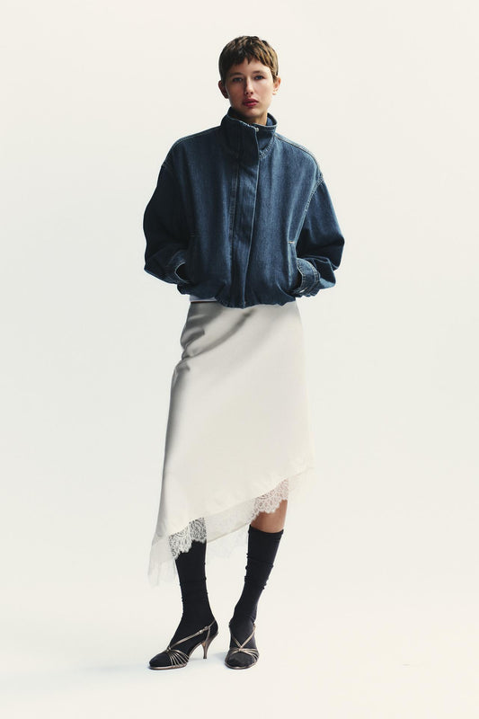 Veste en jean vintage classique inspirée