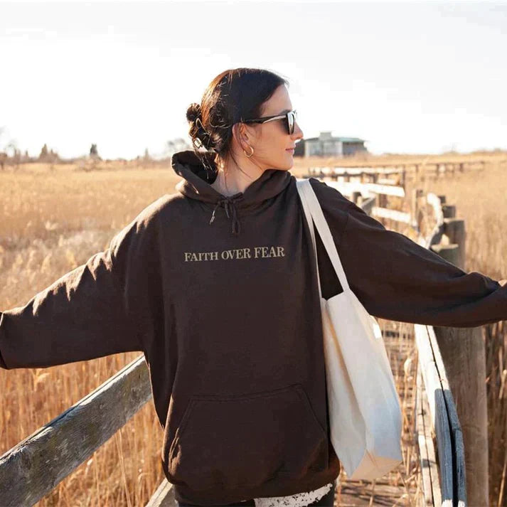 Sweat à Capuche Graphique Décontracté pour Femmes