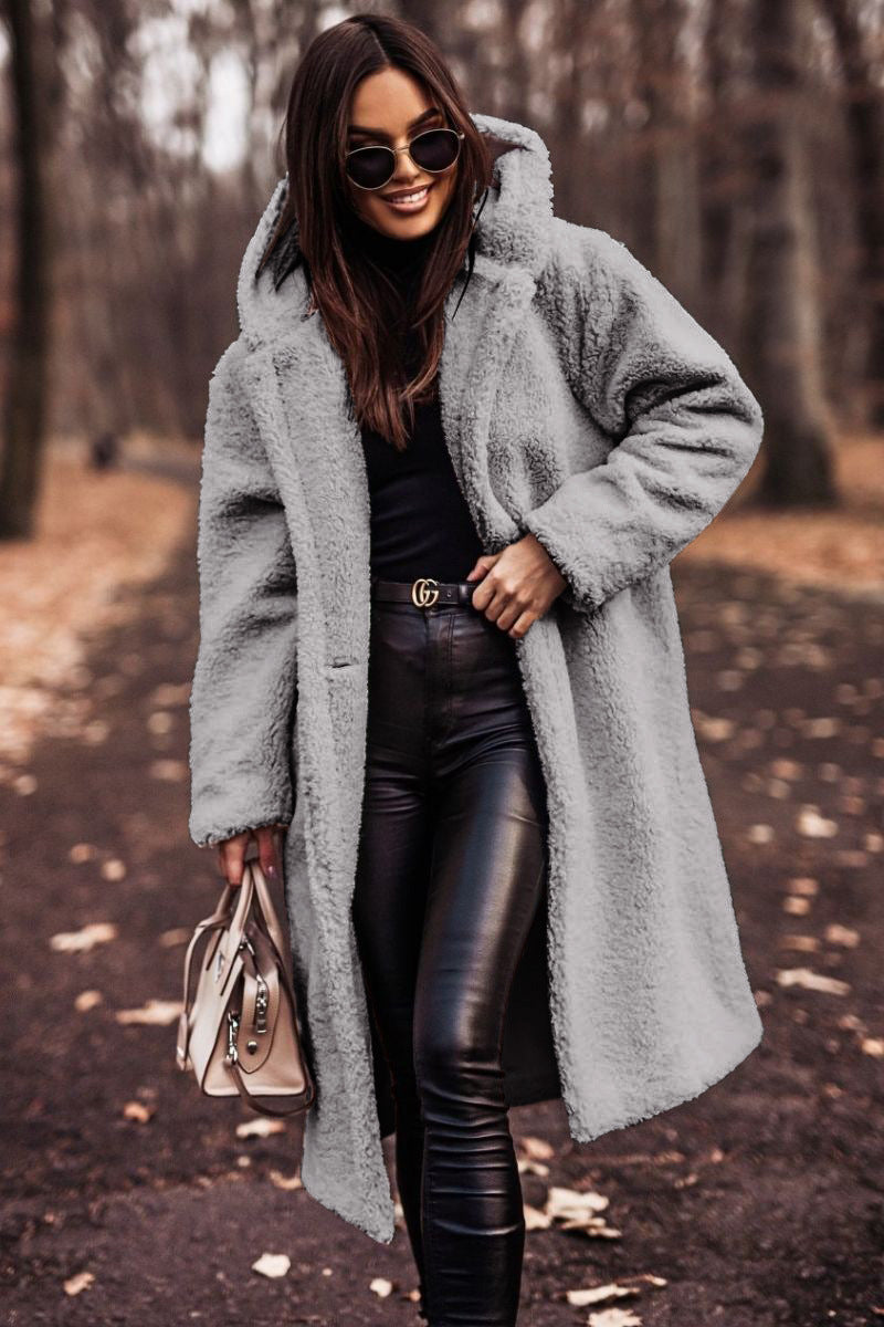 Manteau d'Hiver Chaud et Élégant pour Femme