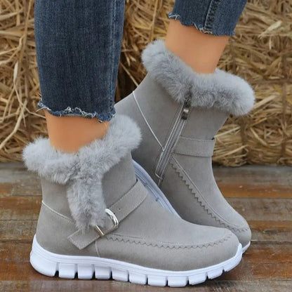 Bottes de neige isolantes d'hiver confortables