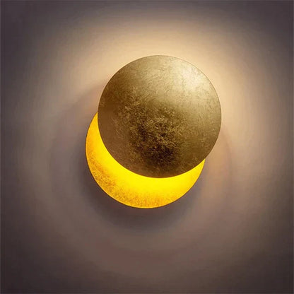 Lampe Murale LED Inspirée Éclipse Solaire