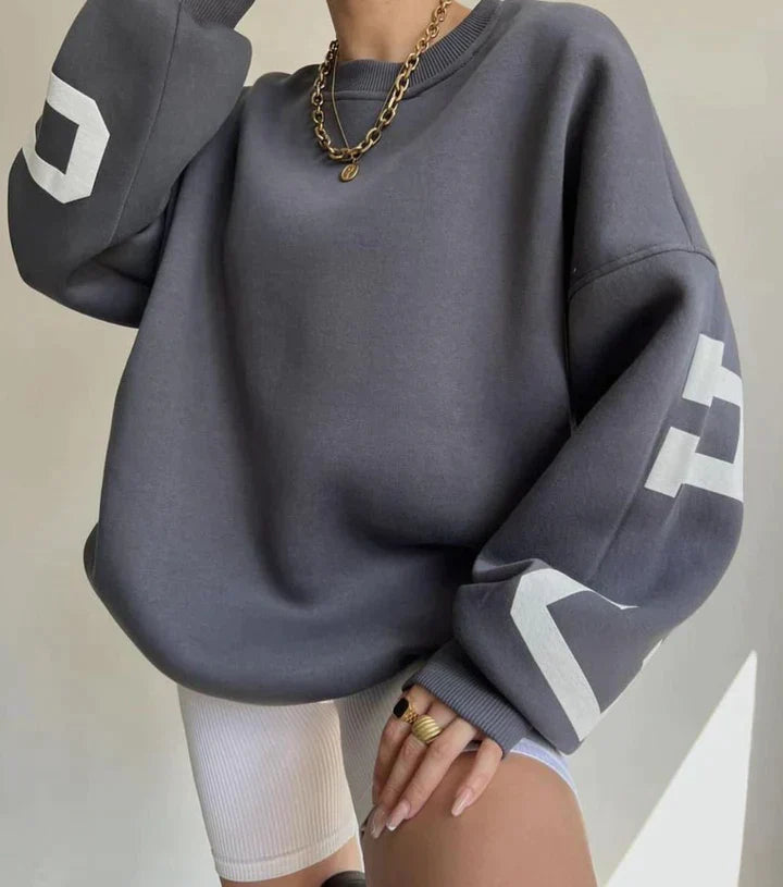 Pull Douillet Oversize d'Hiver Doux pour Femmes