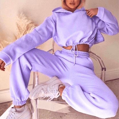 Ensemble Jogging Deux Pièces Stylé Pour Femme