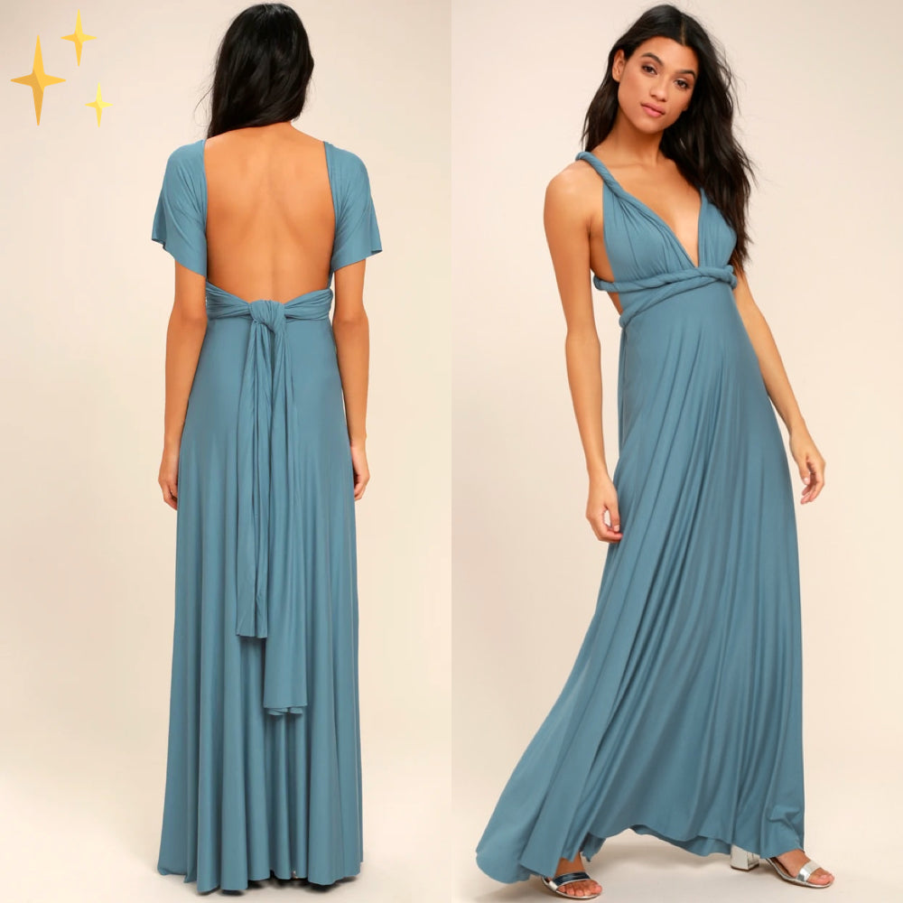 Robe Longue Polyvalente Maxi Multiway Femmes