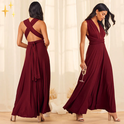 Robe Longue Polyvalente Maxi Multiway Femmes