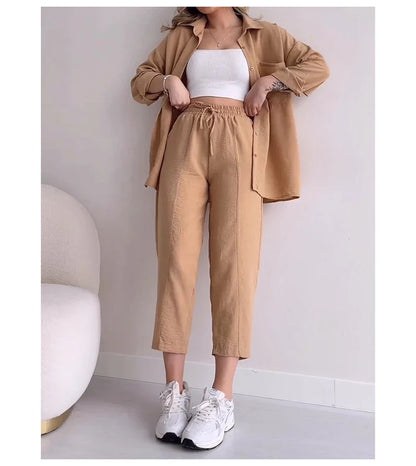 Ensemble Décontracté Élégant D’Été Pour Femmes