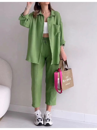 Ensemble Décontracté Élégant D’Été Pour Femmes