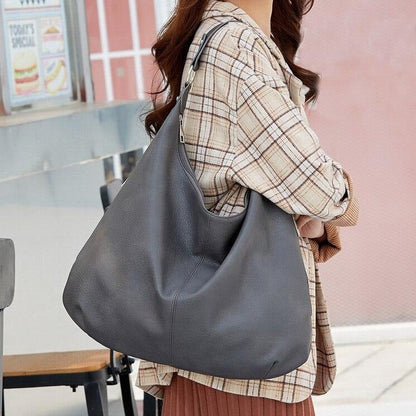 Élégant Sac Tote en Cuir Souple pour Femmes