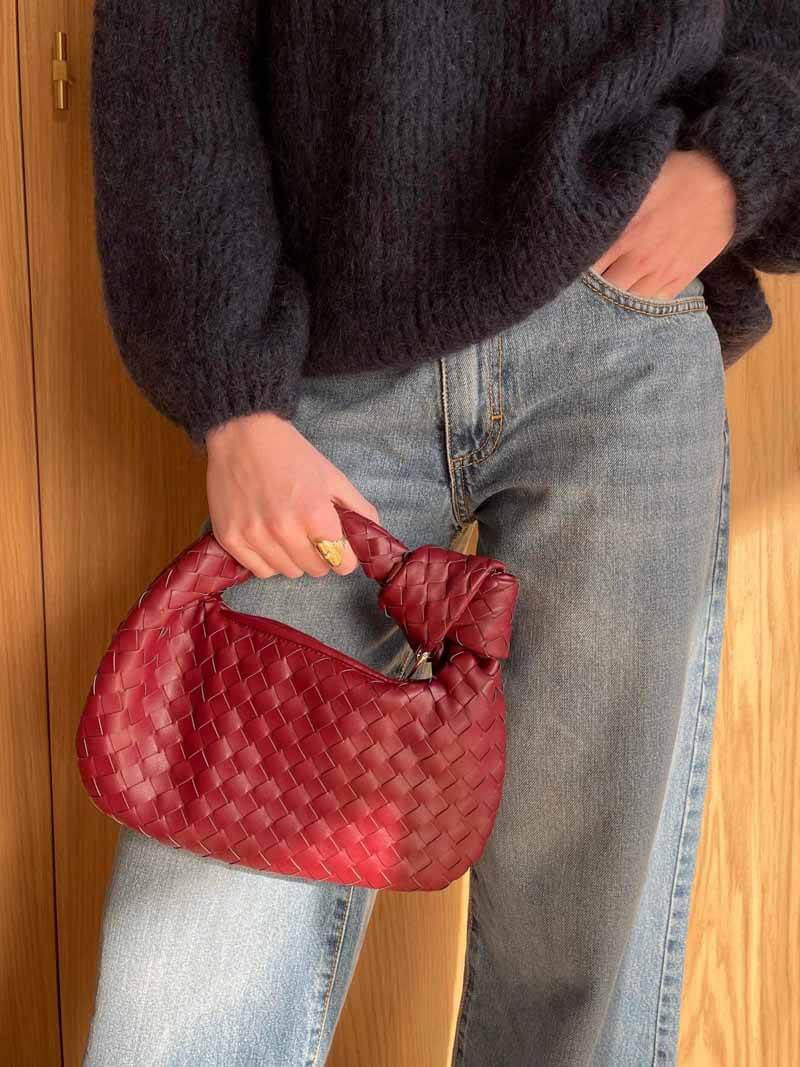 Sac à Main Tissé Chic pour Femmes