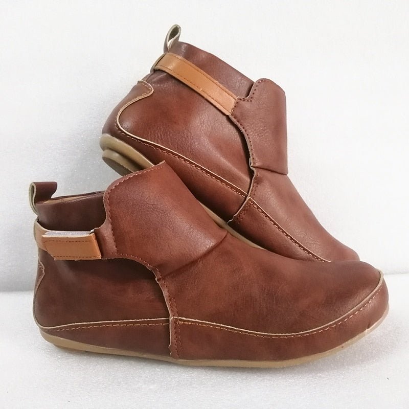 Bottines Ergonomiques Sans Lacets Pour Femmes