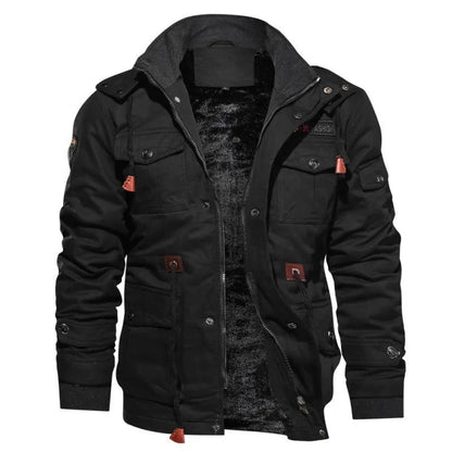 Blouson d’Hiver Tactique Moderne Isolé pour Hommes