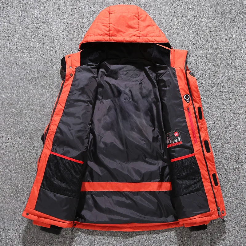 Veste Puffer Matelassée à Col Ronde Haut Hommes