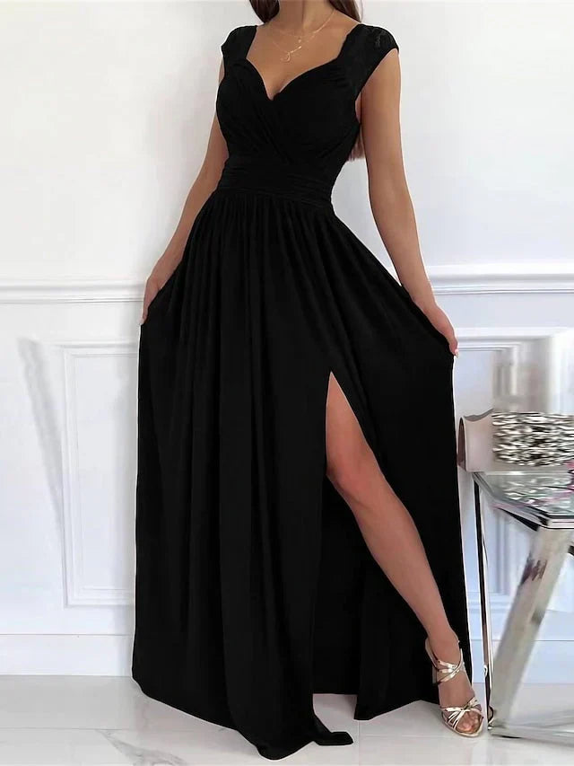 Robe Longue Élégante et Intemporelle pour Femmes