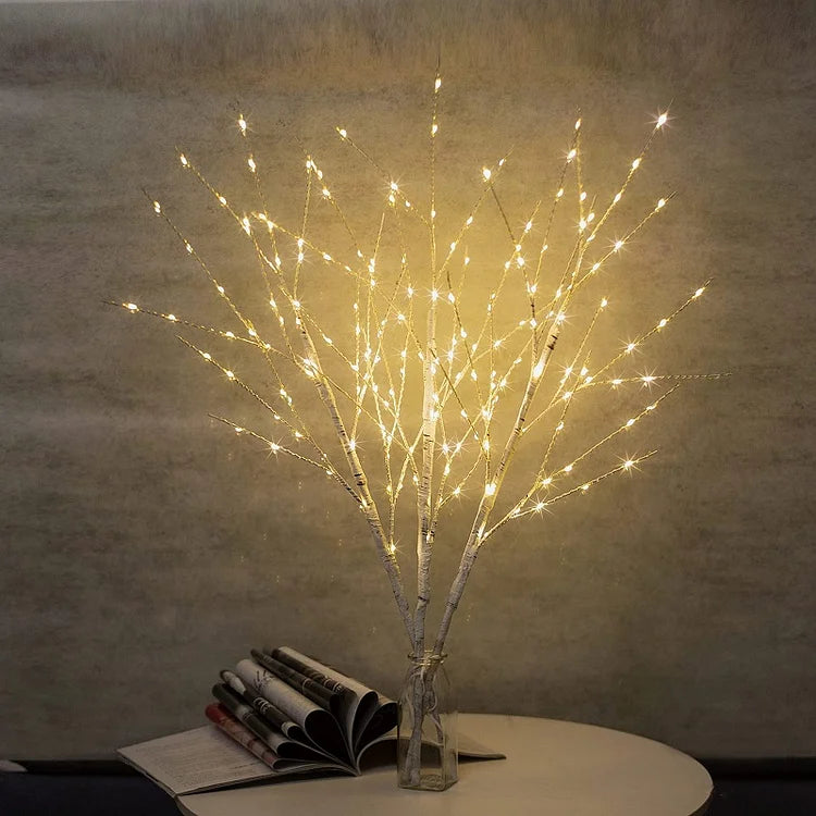 Décoration Lumineuse Branche Feuille LED