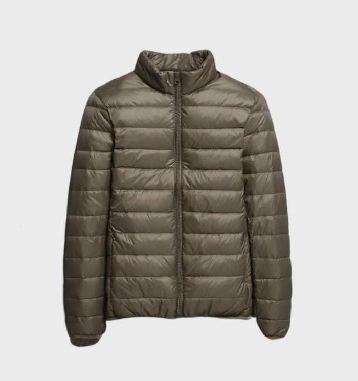 Manteau D’Hiver Chaud Homme Matelassé Premium Isolé